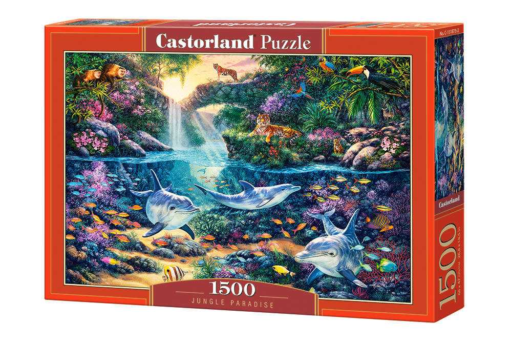 Dėlionė Castorland Jungle Paradise, 1500 dalių