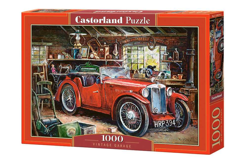 Dėlionė Castorland Vintage Garage, 1000 dalių