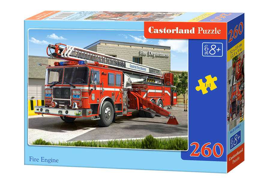Dėlionė Castorland Fire Engine, 260 dalių