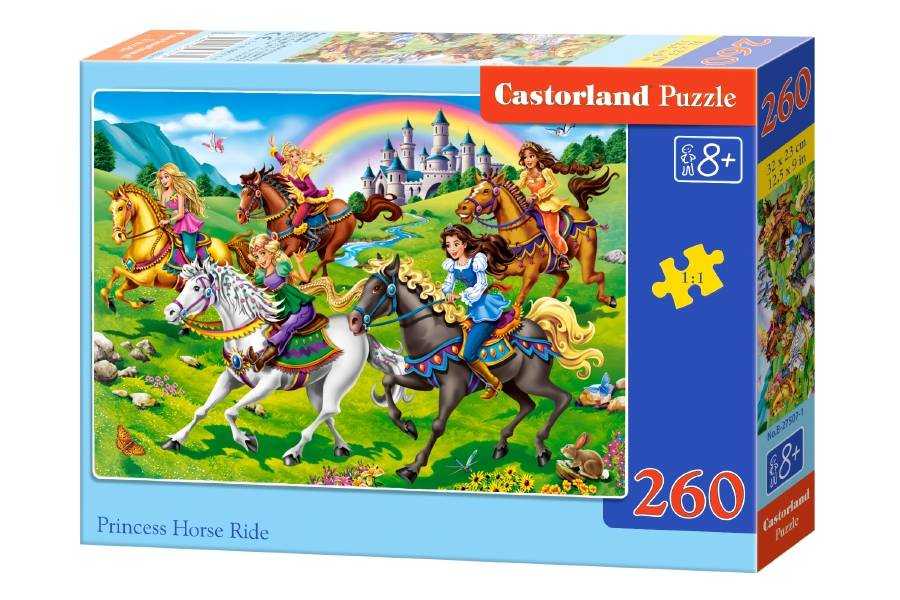 Dėlionė Castorland Princess Horse Ride, 260 dalių