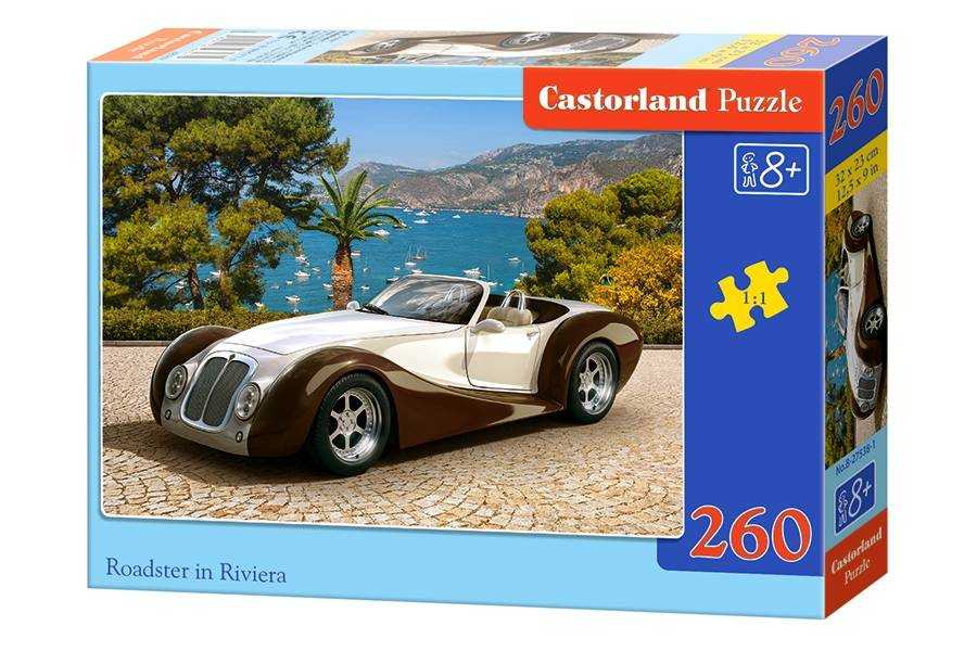 Dėlionė Castorland Roadster in Riviera, 260 dalių
