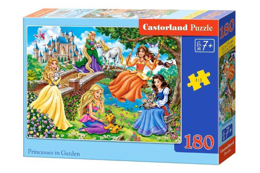 Dėlionė Castorland Princesses in Garden, 180 dalių
