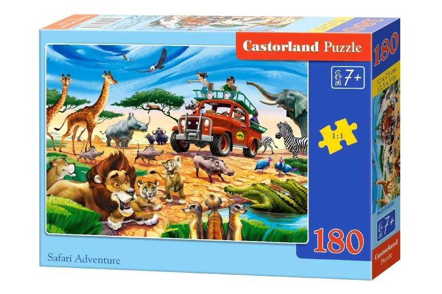 Dėlionė Castorland Safari Adventure, 180 dalių