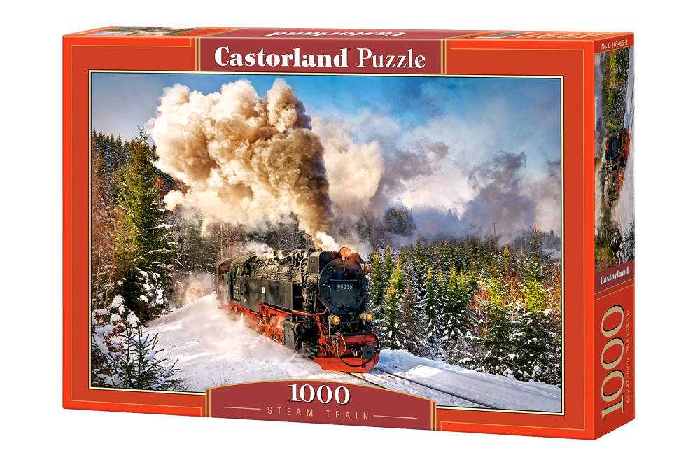Dėlionė Castorland Steam Train, 1000 dalių
