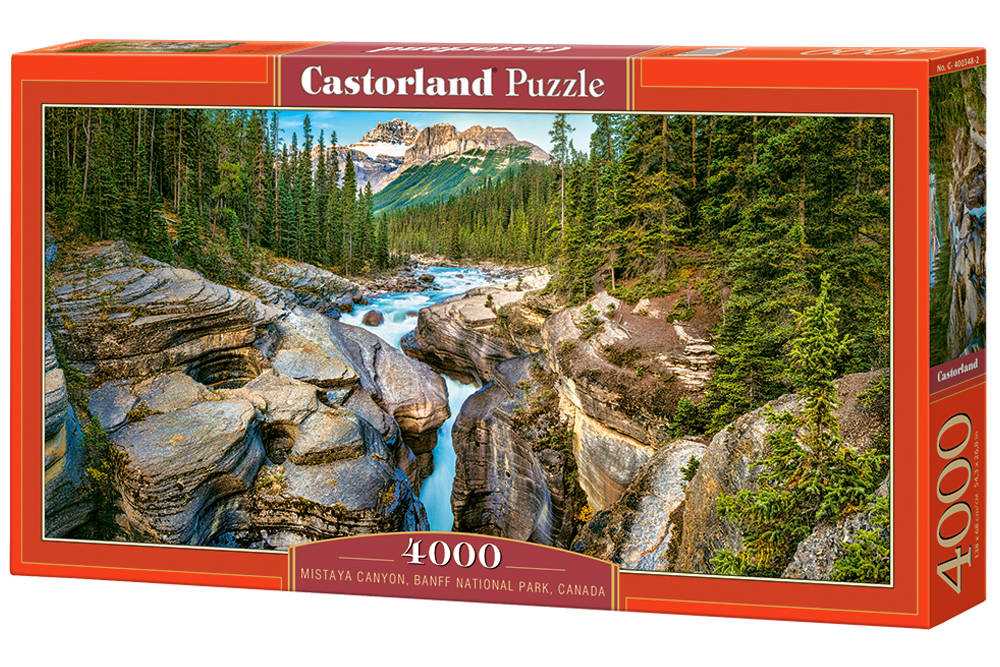 Dėlionė Castorland Mistaya Canyon, Banff N.P. Canada, 4000 dalių
