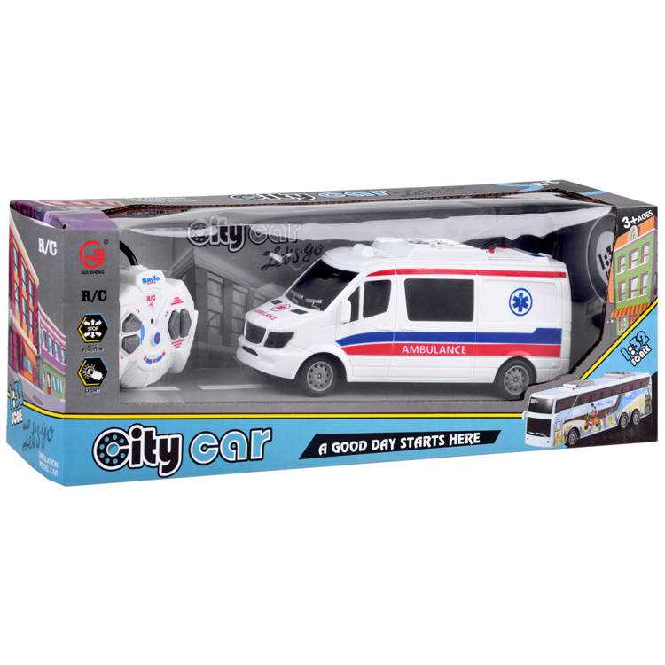 City Car nuotolinio valdymo greitosios pagalbos automobilis