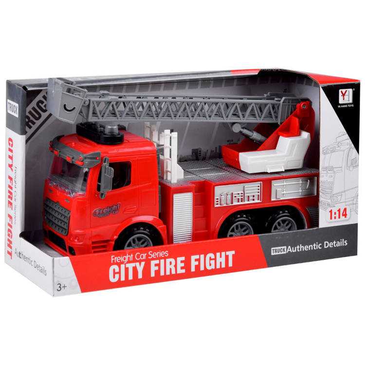 City Fire Fight gaisrinis automobilis, raudonas