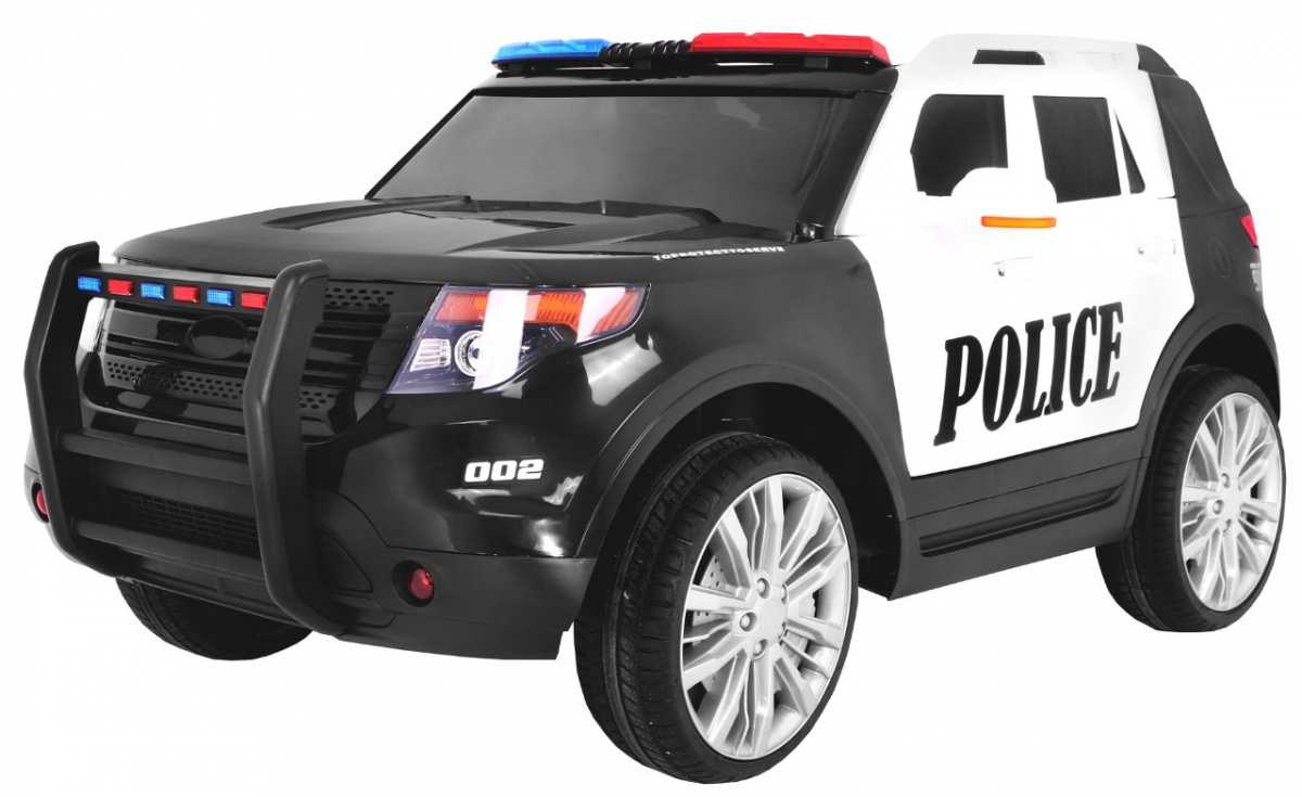 Vaikiškas policijos SUV elektromobilis
