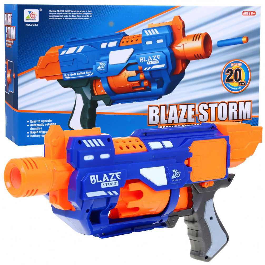 Žaislinis šautuvas Blaze Storm su šoviniais