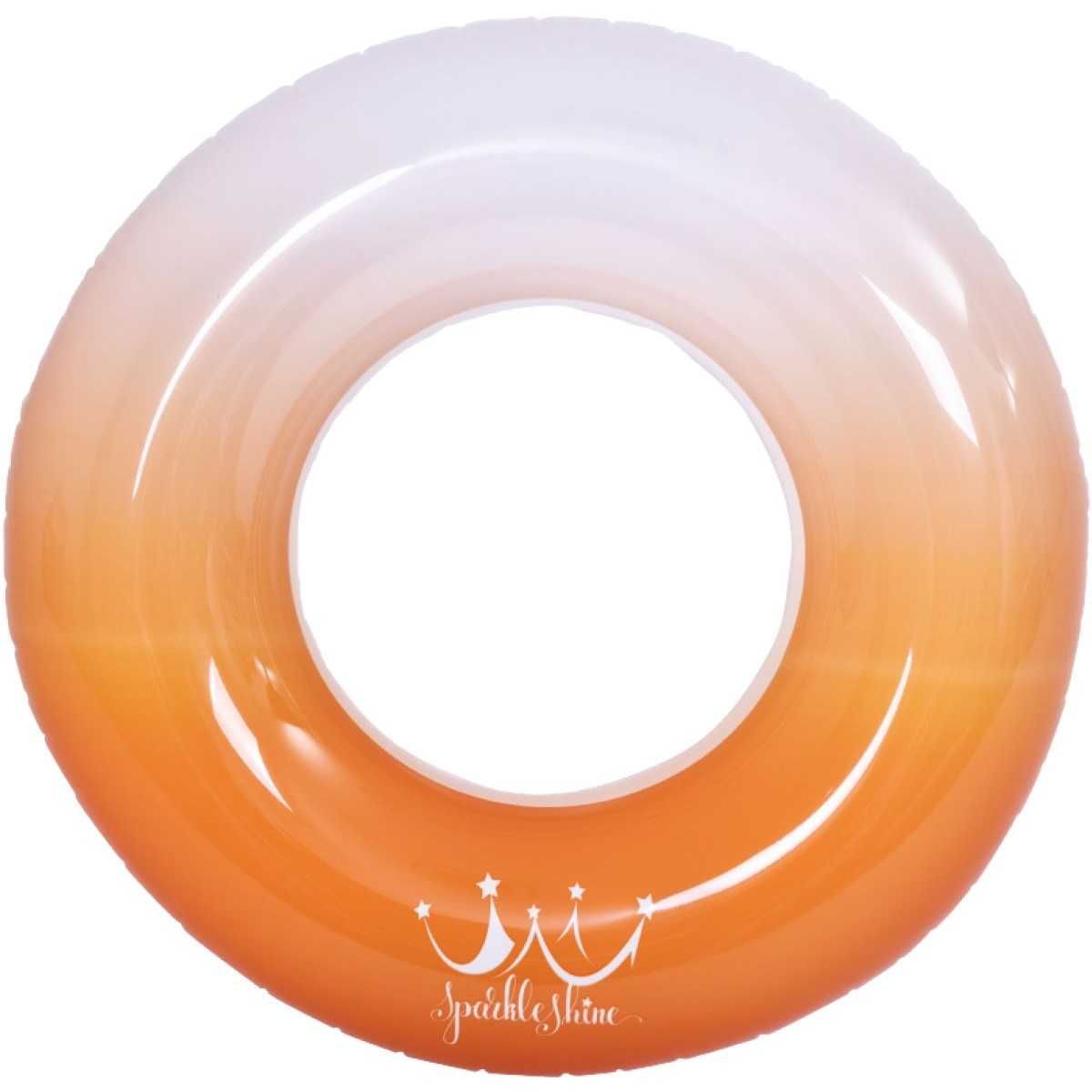 Pripučiamas plaukimo ratas 90 cm, oranžinis
