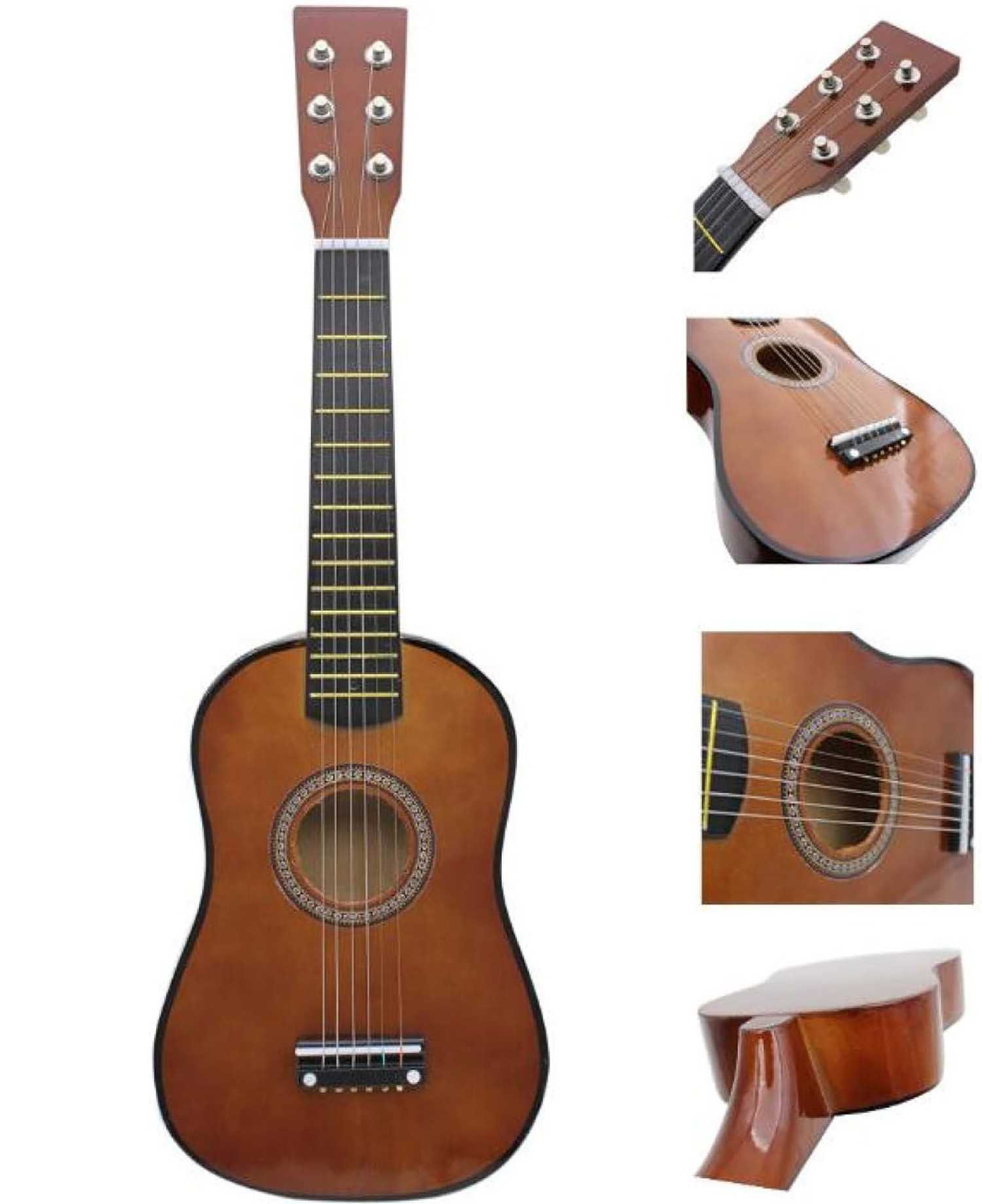 Medinė akustinė gitara, 60 cm 