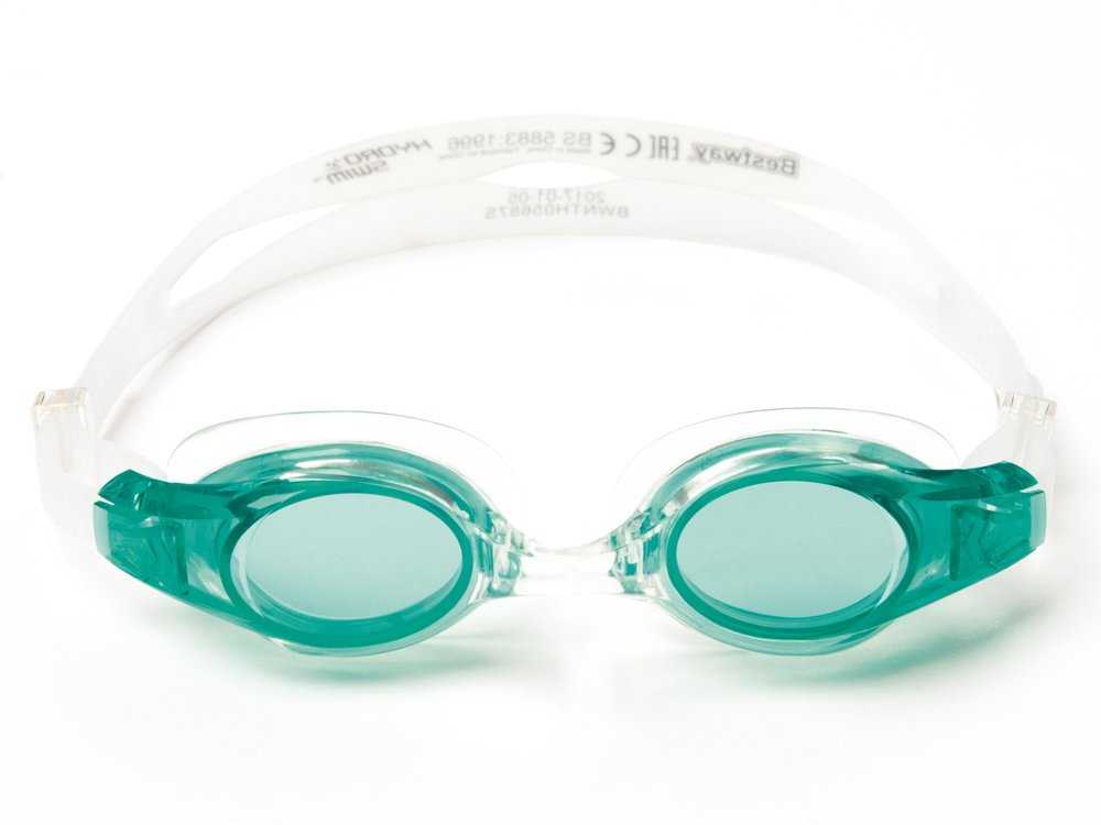 Plaukiojimo akiniai Bestway, žali