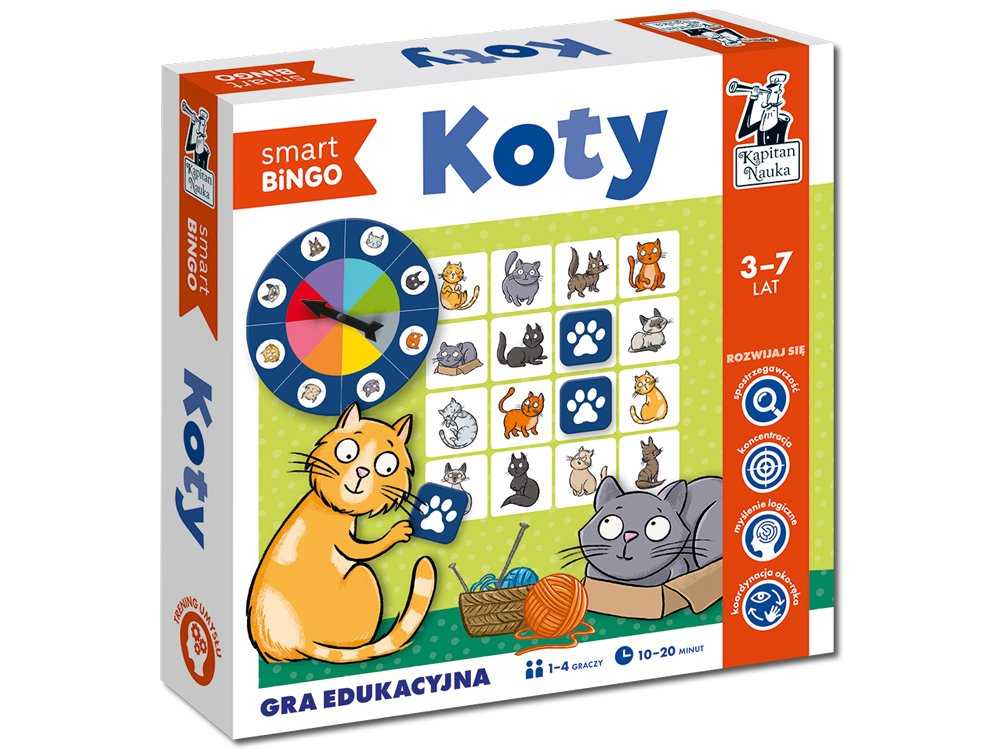 Edukacinis žaidimas – Kačių Bingo