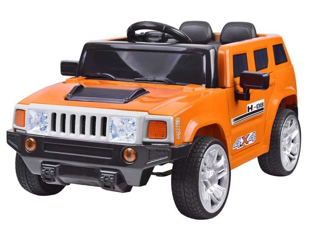 Elektromobilis Hummer Velocity, oranžinis