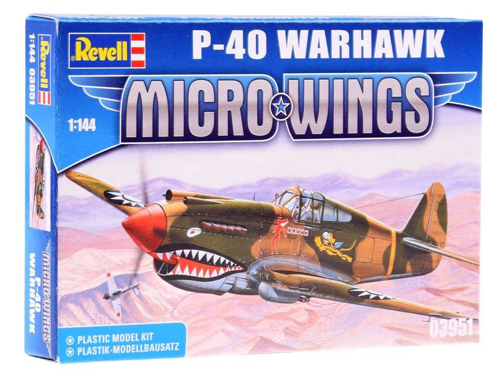Lėktuvo modelis „Curtiss P-40 Warhawk“