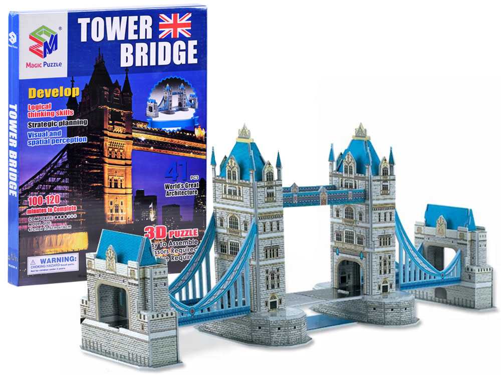 3D dėlionė Tower Bridge, 41 elementas 