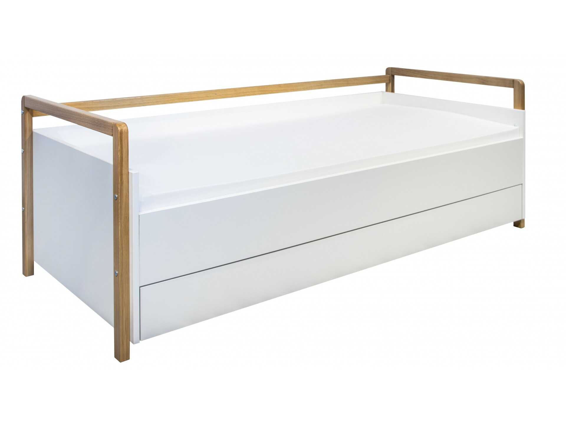 Miegamoji sofa - Victor, balta, 180x80