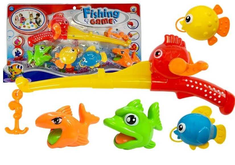 Vonios žaislų rinkinys Fishing Game