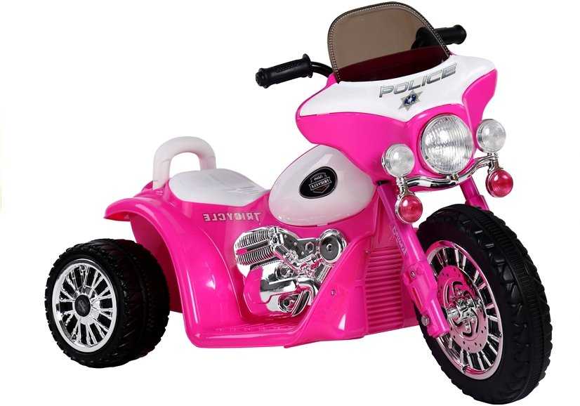Elektrinis triratis motociklas JT568, rožinis