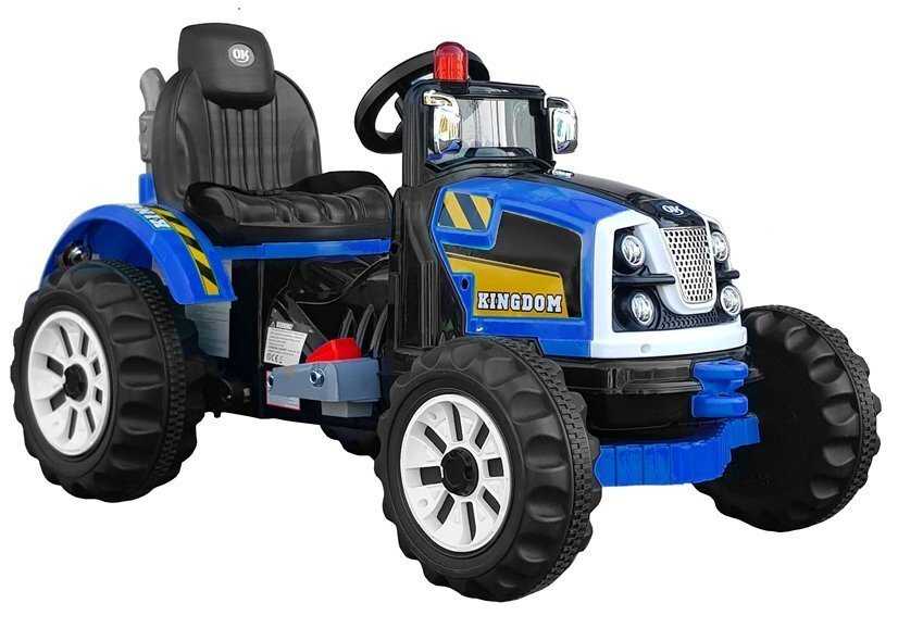 Vienvietis vaikiškas elektrinis traktorius 