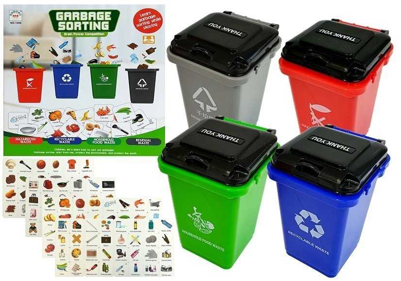 Atliekų rūšiavimo žaidimas „Garbage Sorting“