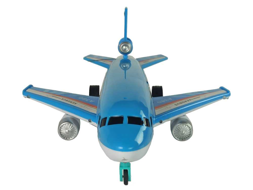 Nuotoliniu būdu valdomas lėktuvas, mėlynas