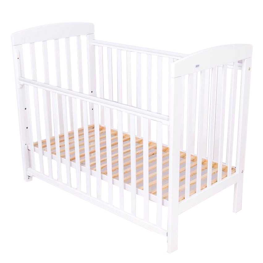 Kūdikio lovytė  124x65x100 cm, balta
