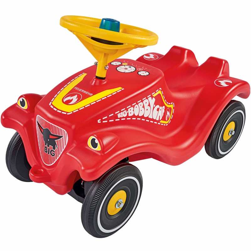 Paspiriamas automobilis New Bobby Car Firemans Rider