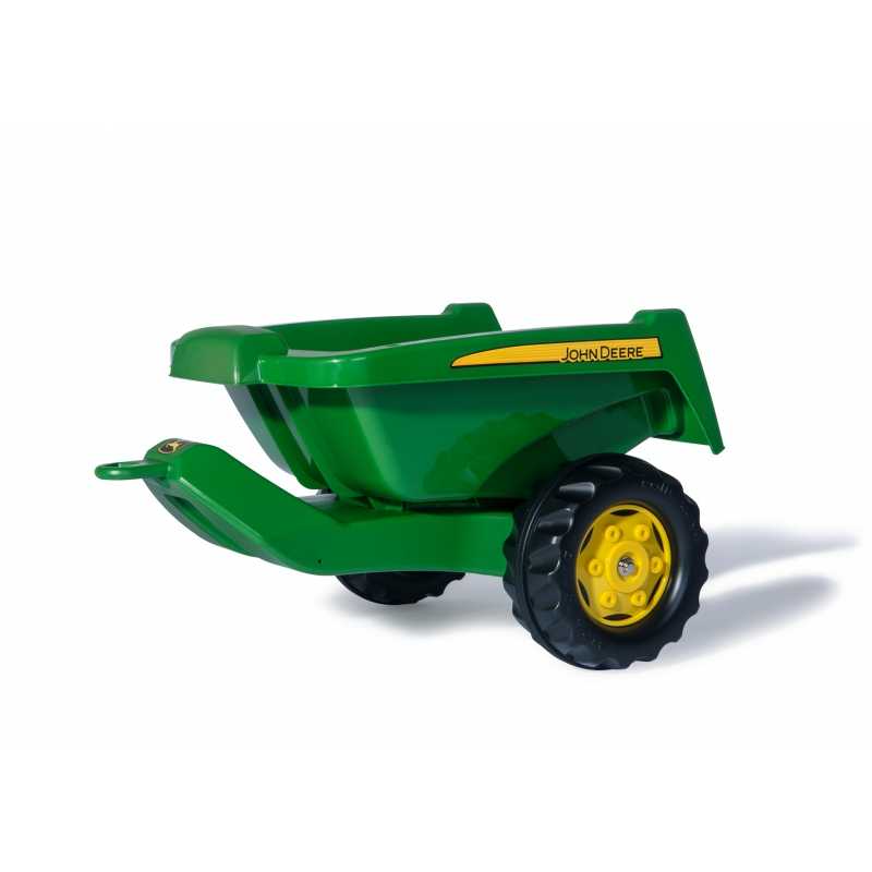 Savivartė priekaba traktoriui Rolly Toys, žalia