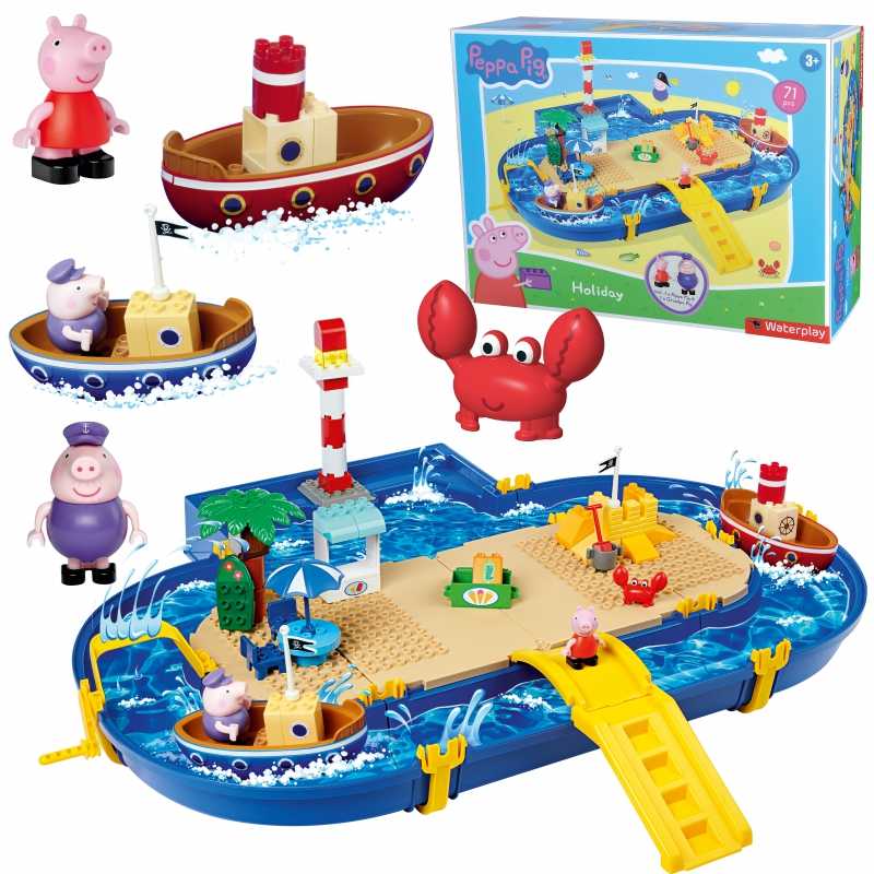 Konstruktorius - vandens žaidimų rinkinys Peppa Pig