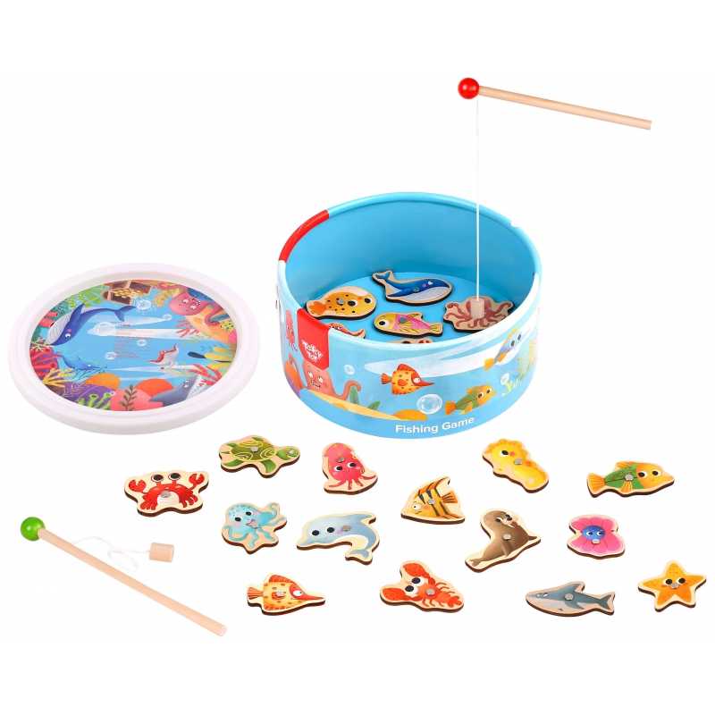 Žuvų gaudymo arkadinis žaidimas - Tooky Toy