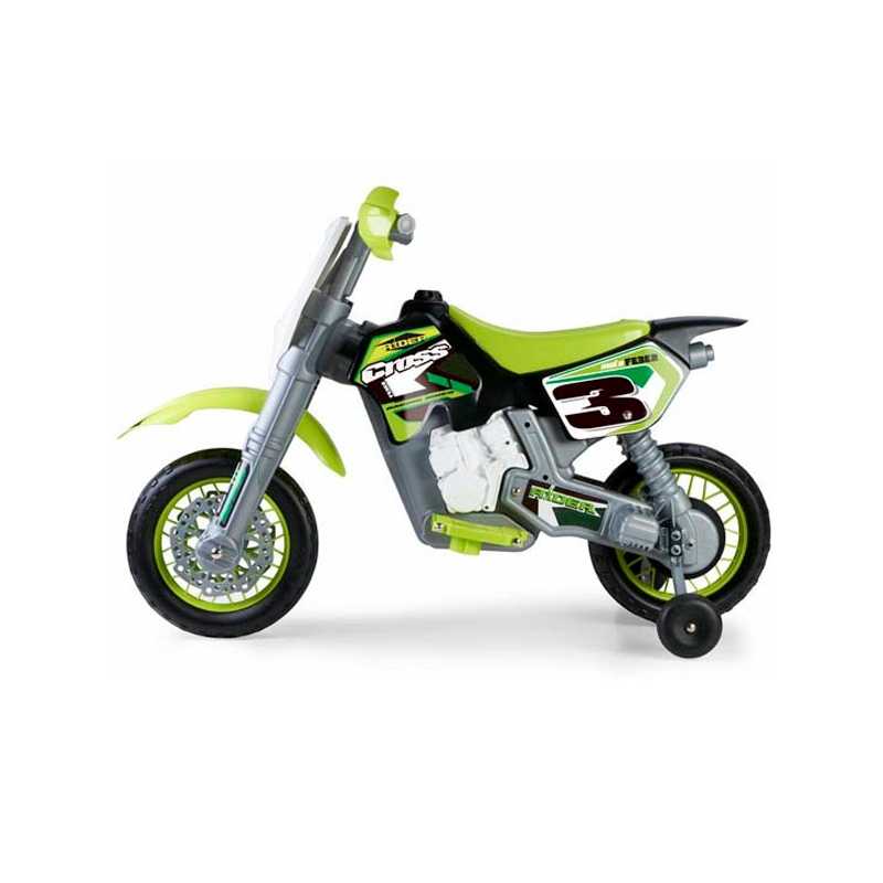 Elektrinis motociklas Feber Cross, žalias