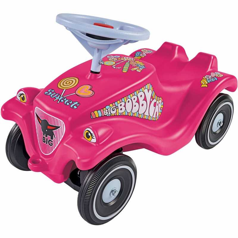 Paspiriamas automobilis - New Bobby Car Candy Rider, rožinis