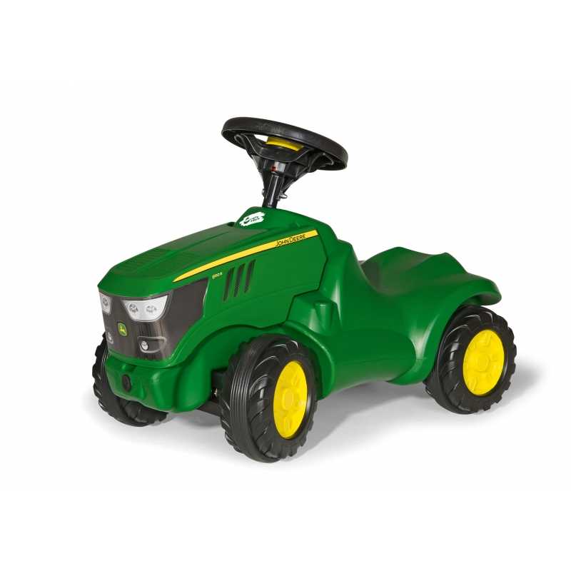 Paspiriamas traktoriukas Rolly Toys, žalias