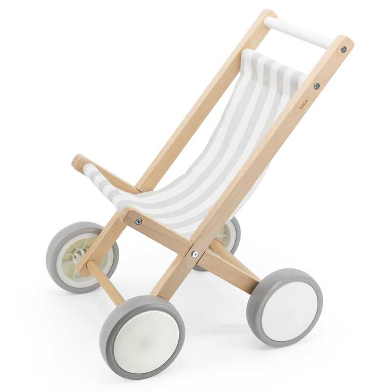 VIGA medinis lėlių vežimėlis					