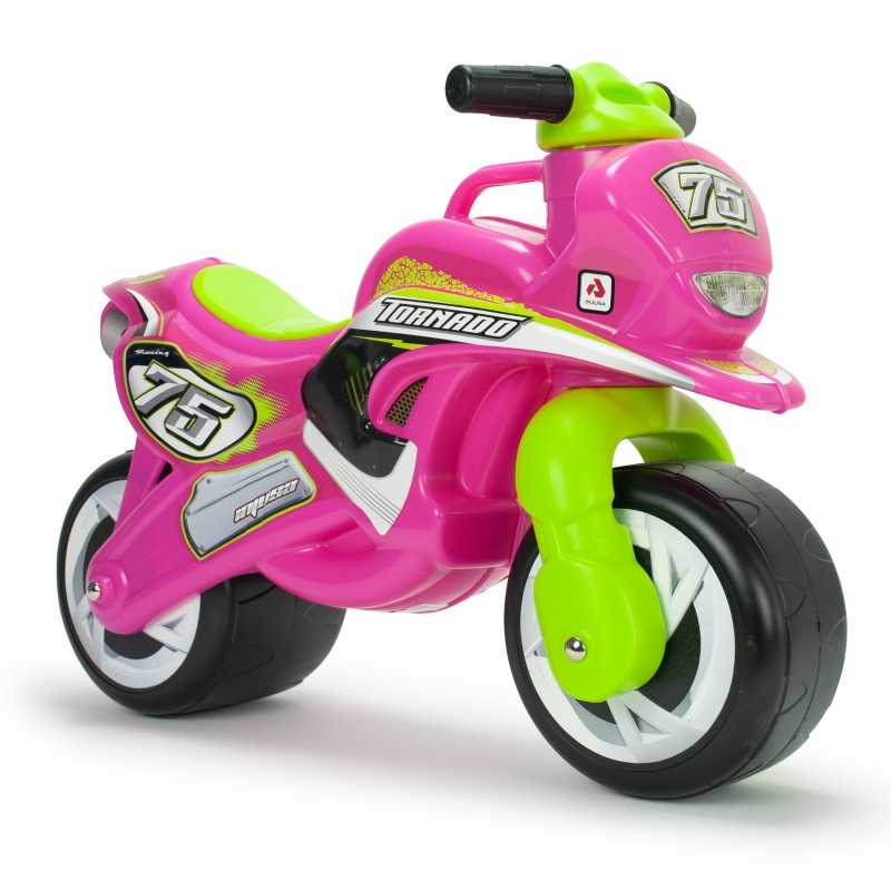 Paspiriamas motociklas - Injusa, rožinis 