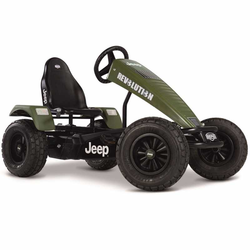Minamas kartingas Jeep Revolution BFR, žalias