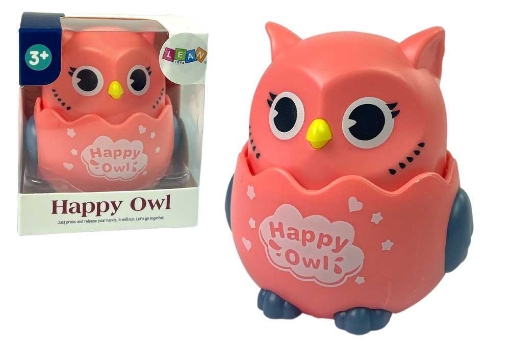 Žaislinė pelėda - Baby Owl, rožinė