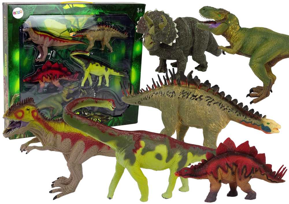 Didelis dinozaurų figūrėlių rinkinys