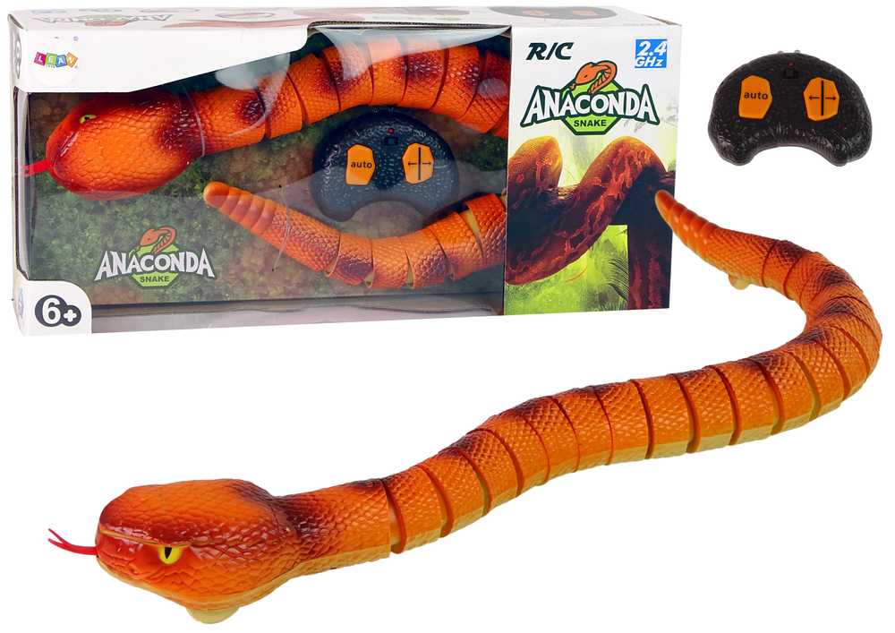 Nuotoliniu būdu valdoma gyvatė anakonda, 70 cm.