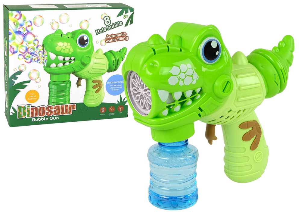 Muilo burbulai - Dinozauras, žalias