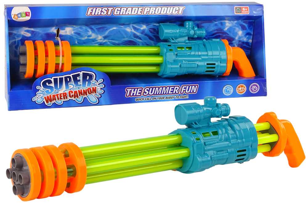 Vandens šautuvas, 56 cm, mėlynas