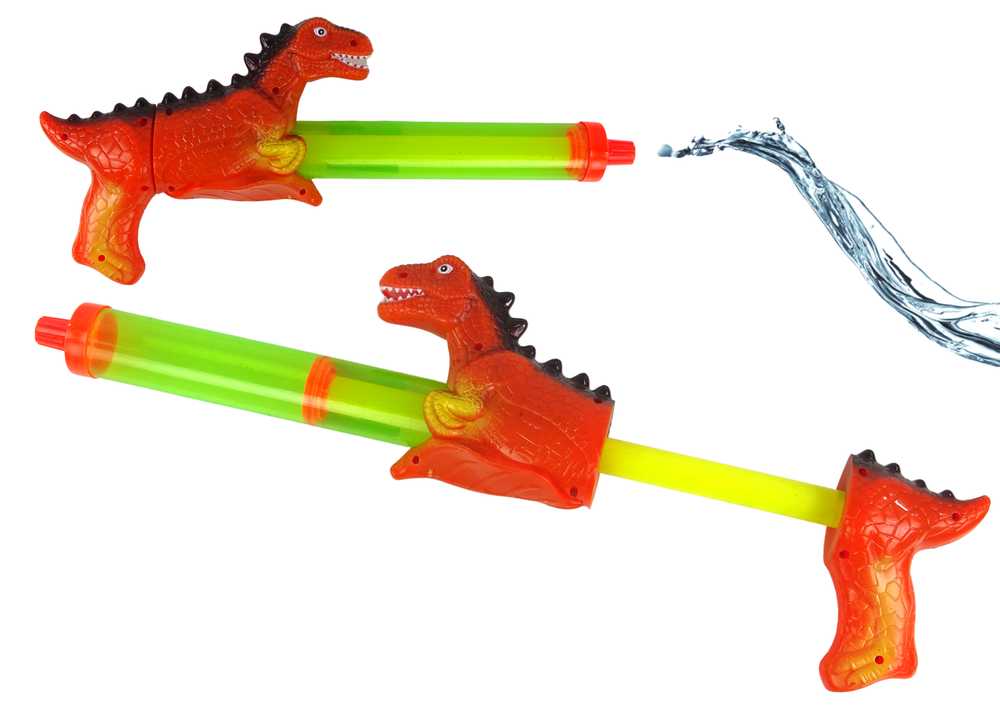 Vandens šautuvas - Dinozauras, raudonas