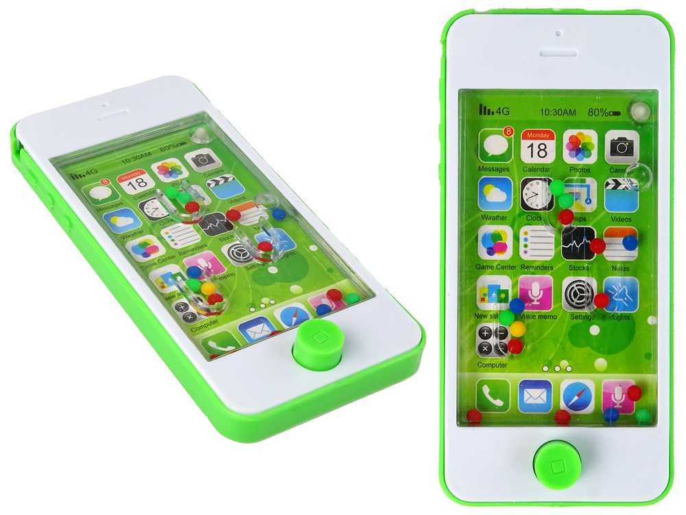 Vandens žaidimas - Mobilusis telefonas, žalias
