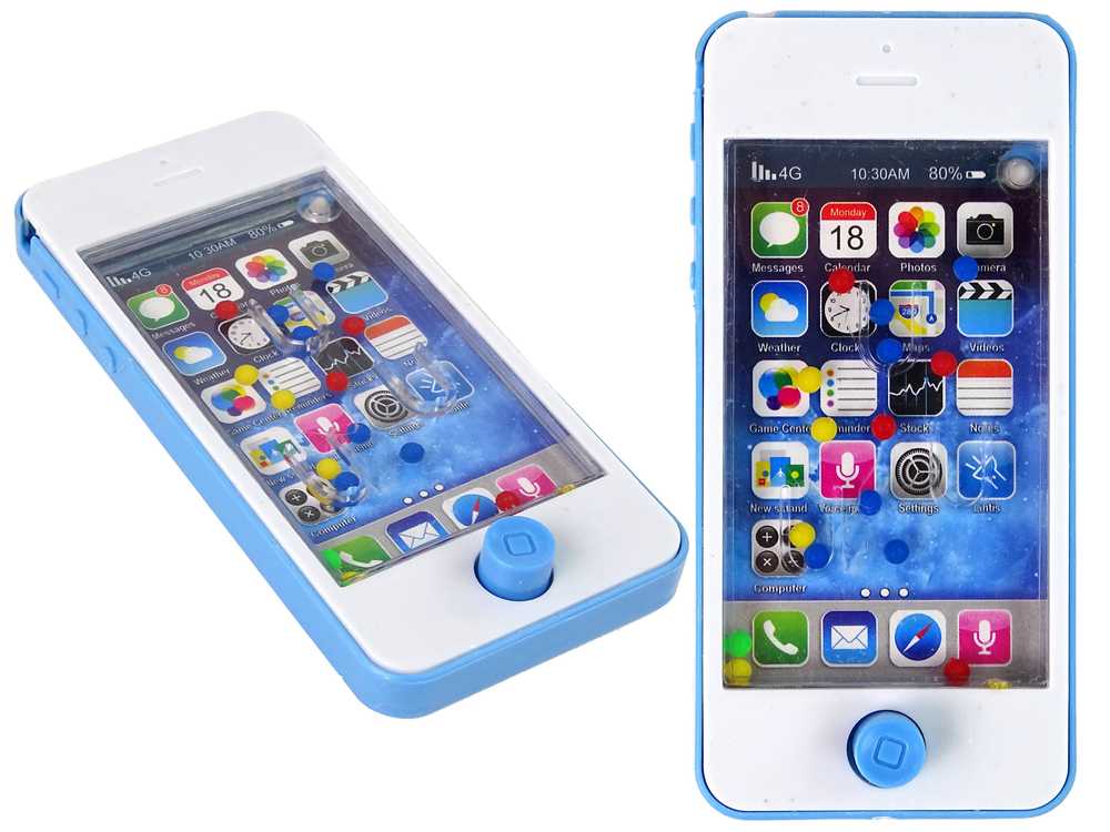 Vandens žaidimas - Mobilusis telefonas, mėlynas
