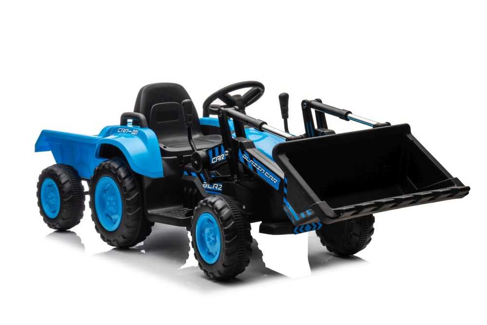 BW-X002A elektrinis traktoriukas, mėlynas