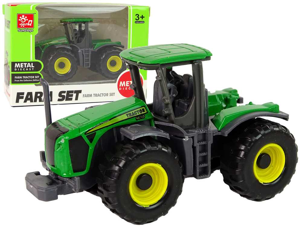 Žemės ūkio traktorius, žalias