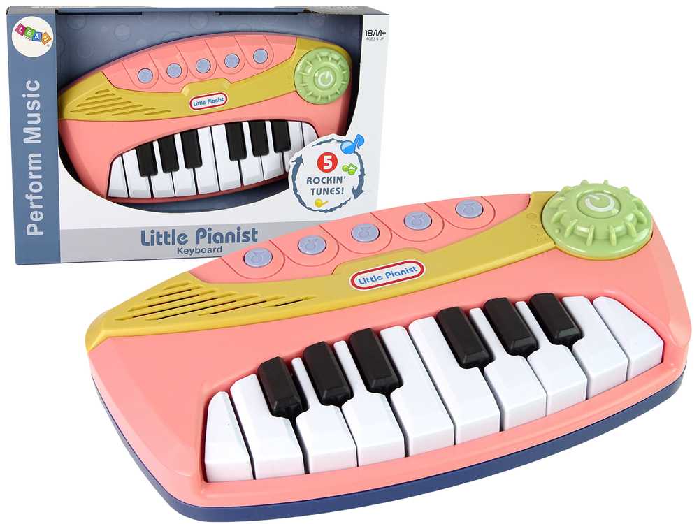 Little pianist interaktyvus pianinas, rožinis
