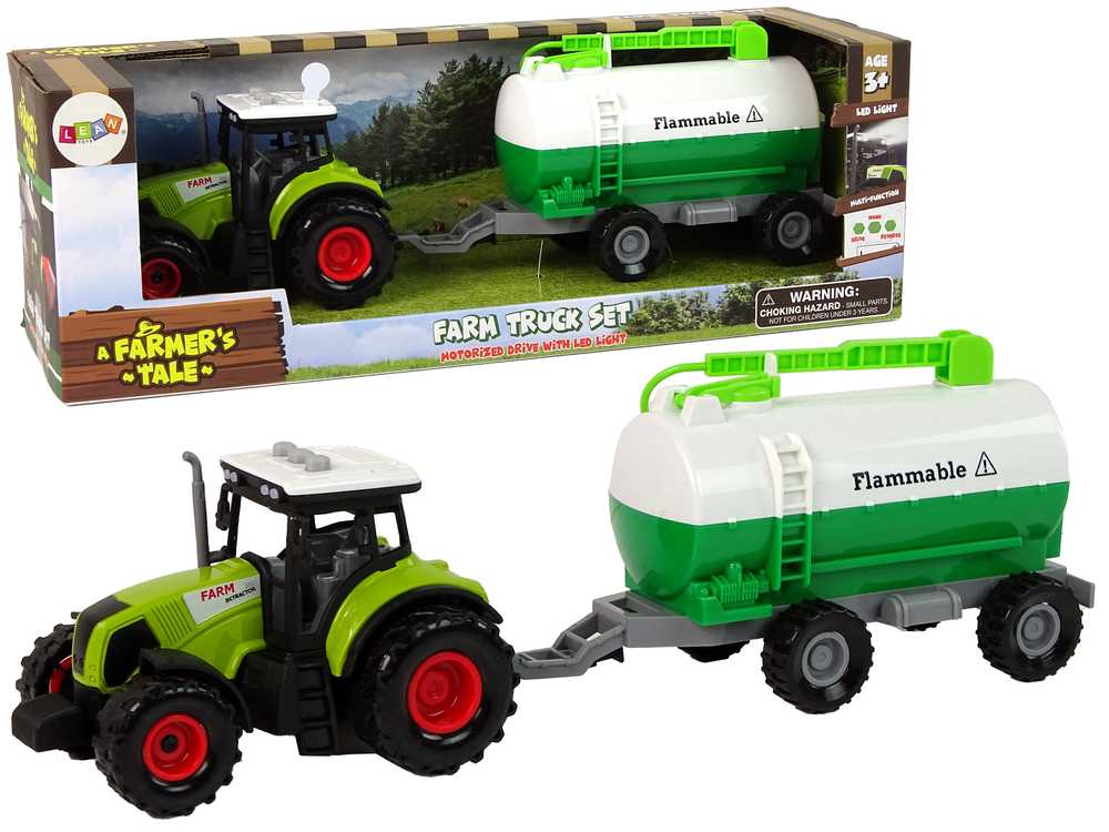 FarmersTale vaikiškas traktorius su priekaba 