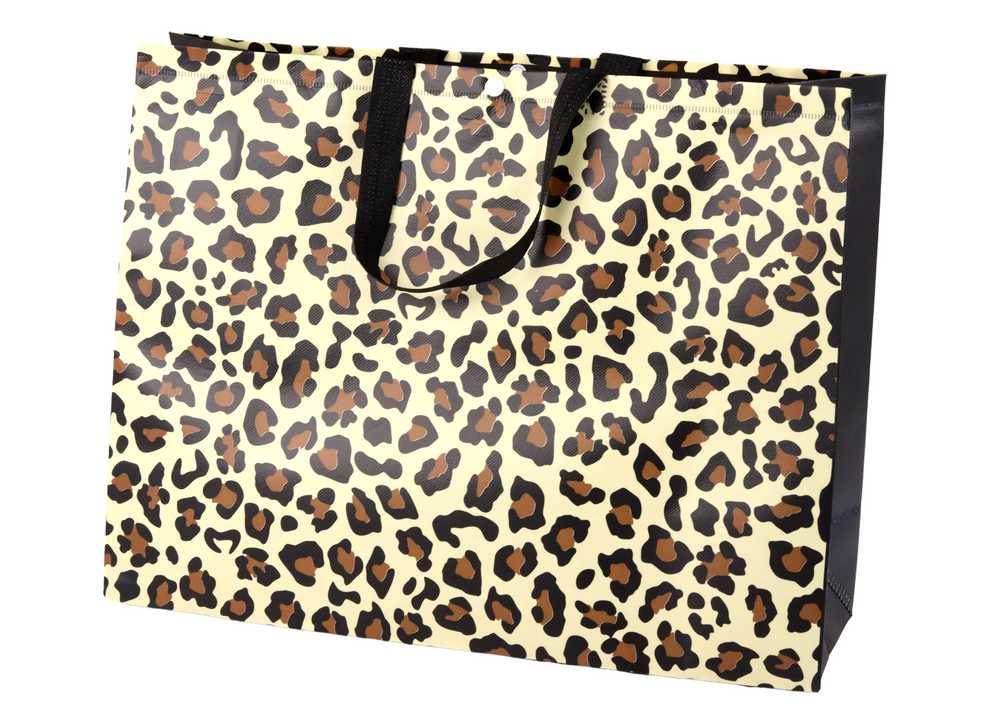 Dovanų maišelis su leopardo motyvu
